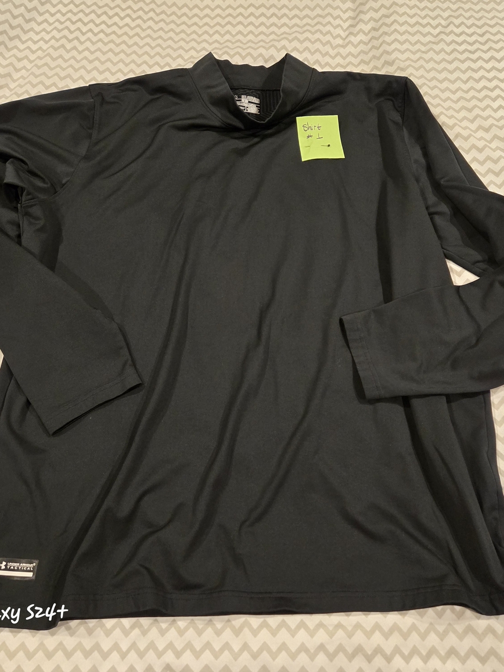Under Armour Men's Tactical ColdGear Infrared Fitted Mock Long-Sleeve Mock